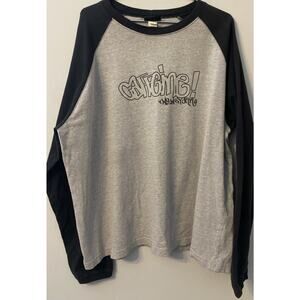 Vtg Y2K Caffeine Records New York Logo Skate Hip Hop Rave Style XXL